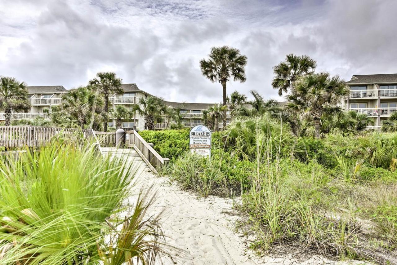 Walk To Beach Resort Condo In Hilton Head! Hilton Head Island Exterior foto
